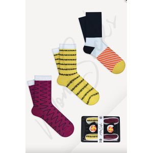 Lachs Maki Set A Sushi 3-pack Katoenen Sokken