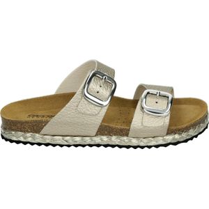 Geox D45S8A - Dames slippers - Kleur: Metallics - Maat: 39