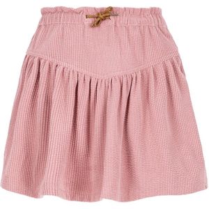 Like Flo - Silby Flo girls corduroy skirt with yoke old pink - Old pink - Maat 104