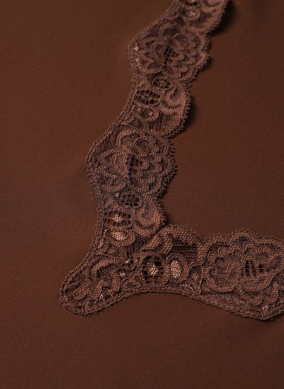 YEST - Diliana - Longsleeve - Copper Brown