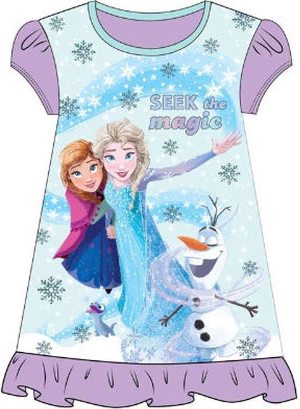 Disney - Frozen - Nachtjapon - Multi Colour - Pyjama met Anna en Elsa