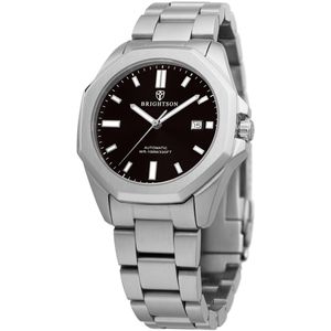 Horloge Heren Automatisch - Heren horloge - Polshorloge - Horloges voor mannen - Waterdicht - Saffierglas - 316L roestvrijstaal - Zilver/Zwart