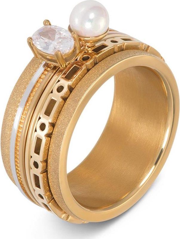 iXXXi - Vulring Silence R03912 - Goudkleurig - 1mm - Edelstaal