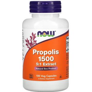 Now Foods - Propolis 1500 - Plantaardige Capsules - 100 stuks