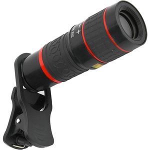 CSGoods - Telefoto Zoomlens voor Smartphone en Tablet - Clip op Lens - Lange Focus Zoom - 20x Vergroting