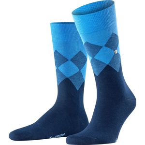 Burlington Hampstead One size katoen sokken heren blauw - Maat 40-46