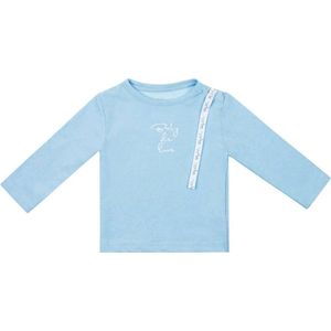 Baby de Luxe T-shirt l/m licht blauw 0-3 mnd