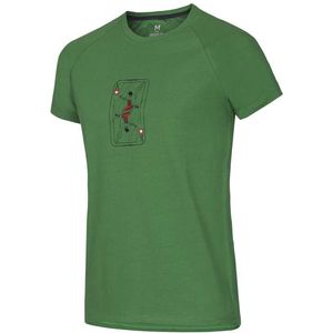 Ocun Raglan Korte Mouwen T-shirt Groen L Man
