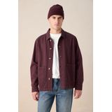 Sissy-Boy - Werkjassen - Donkerbruin - Katoenen Jack - Lange Mouwen - Relaxed Fit