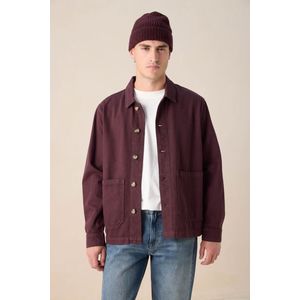 Sissy-Boy - Werkjassen - Donkerbruin - Katoenen Jack - Lange Mouwen - Relaxed Fit