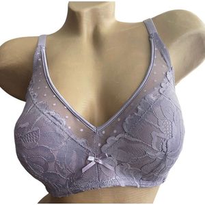 Beha voorgevormd zonder beugel 500014D - Maat 100D paars