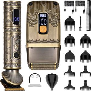 Lexium Foil shaver - Shaver - Scheerapparaat mannen - Scheerapparaat hoofd - Baardtrimmer Trimmer