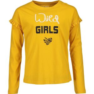 Blue Seven Meisjes T-shirt - okergeel - Maat 164