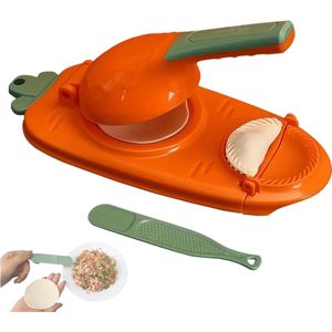 Bovista Raviolimakers - Dumplings Machine - Dumpling Maker Set - Ravioli - Dumpling Vorm - Ravioli - Uitsteker - Snijder - Pastei - Empanada - Rood