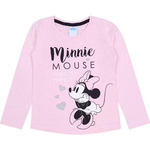 Roze blouse met lange mouwen van Minnie Mouse DISNEY