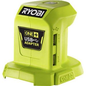 Ryobi R18USB-0 Battery/USB Adapter 18 V