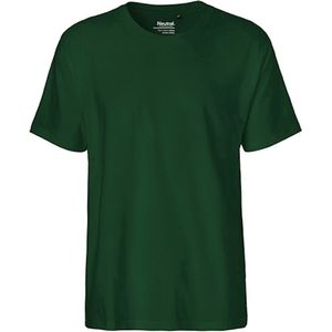 2 Pack Fairtrade Unisex Classic T-Shirt met korte mouwen Bottle Green - XXL
