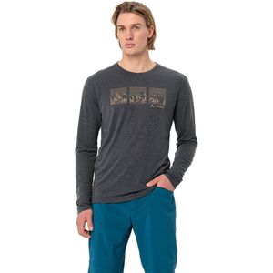 Vaude Rosemoor Iii T-shirt Met Lange Mouwen Grijs M Man