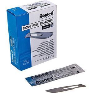Romed scalpelmesjes nr. 24 steriel Romed