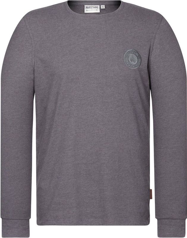 Naketano - Italienischer Hengst Langen - Pullover - Dark Grey Melange