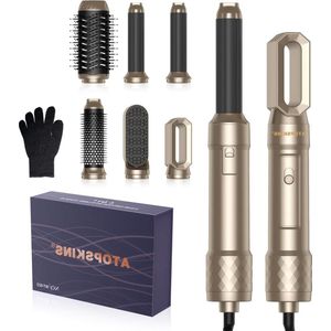 Haarstylerset warme luchtborstel negatieve ionen föhnborstel thermische borstel kerstcadeau