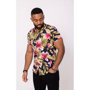 Heren overhemd Hawaii - Korte mouw - KD840-1