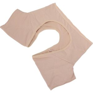 Anti-transpiratie vest voor vrouwen - zweetafvoerende oorkussens - zweetabsorptie - Beige - sneldrogend - pasvorm - comfortabel .