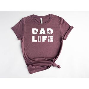 Lykke Dad Life t-shirt | Vader t-shirt| Maat S