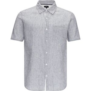 Qs Men-Hemd--58W0 BLUE-Maat XL