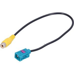 Car Navigation Reverse Backup Rear View Camera Cable Adapter Copper Cord - Compatible With W204 C180 E200 .