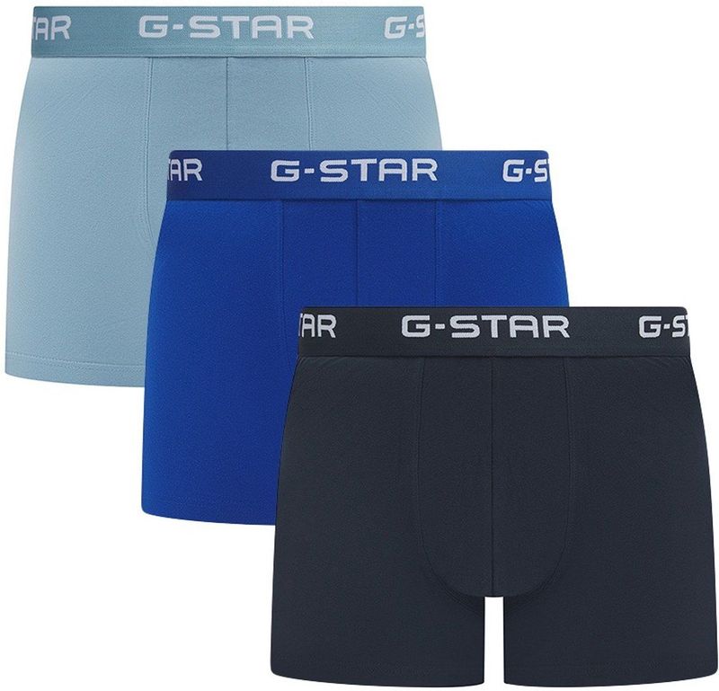 G-Star - Boxershorts - Blauw - 3-pack