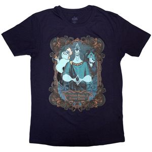 Disney - Villains Crushed Souls Heren T-shirt - L - Donkerblauw
