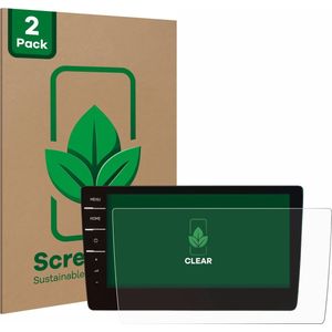 ScreenLeaf - Screenprotector voor Volkswagen Passat Variant 2019 Discover Pro 9.2"" 2019 - Duurzame schermbescherming Folie Beschermfolie transparant (2 Stuks)