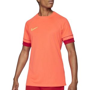 Nike Dri-FIT Sportshirt - Maat S  - Mannen - Oranje - Rood - Geel