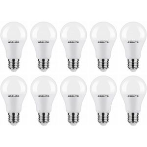 Asalite - LED Lamp A70 - Koud Wit - 18W = 118W - 1620 Lumen - 6500K - 10 stuks