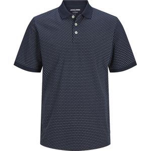 JACK&JONES PLUS JJLUIS AOP POLO SS PLS Heren Poloshirt - Maat EU2XL US1L