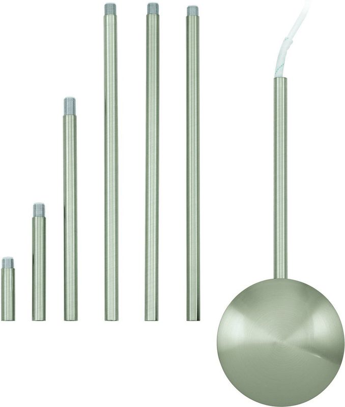 EGLO - Extention - Hanglamp Kabel Verlengstuk - Nikkel-mat