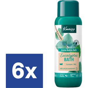 Kneipp Badschuim Eucalyptus - 6 x 400 ml