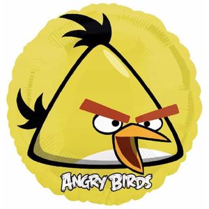 AMSCAN - Gele Angry Birds ballon - Decoratie > Ballonnen