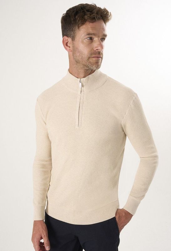 Felix Hardy - Pullover - Beige - 100% Katoen - Heren