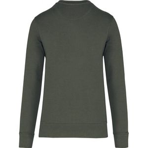 Sweatshirt Unisex XL Kariban Ronde hals Lange mouw Dark Khaki 85% Katoen, 15% Polyester