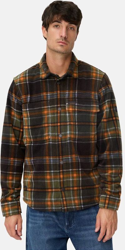 camel active - Overshirt - Kaneel - 100% Polyester - Met Zijzakken