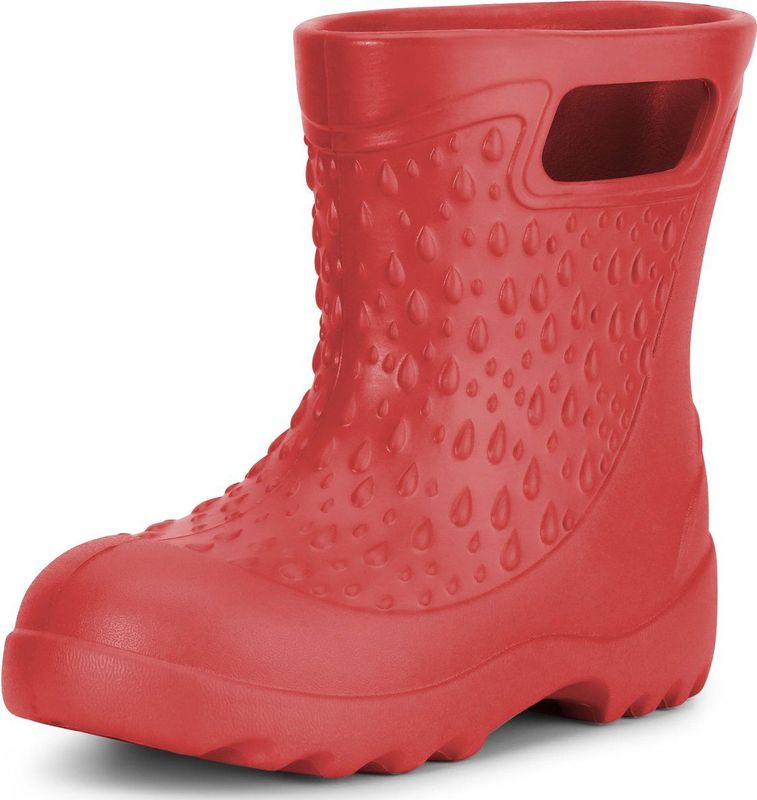 Ladeheid - LA-DW-KidsSpring - Kinder Regenlaarzen - Rood - Gevoerd en Waterdicht Vederlicht