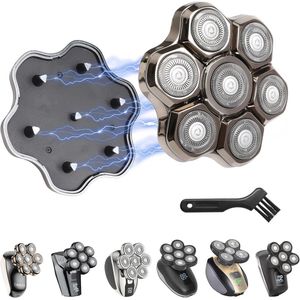 Universele 7D Blade Vervangende Koppen voor Scheerapparaten – Geschikt voor Hoofd en Gezicht