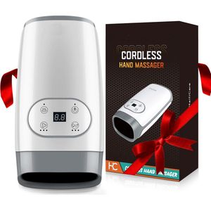 Handmassage Apparaat Luxe - Klopmassage Apparaat - Klopmassage Apparaat - Wit / Zilver