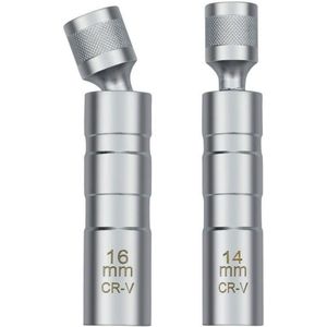 EXCITAT Bougiesleutel - Verwijdergereedschap - Duurzaam - Geschikt voor auto's - 2 stuks