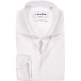 Ledûb slimfit stretch wit extra lange mouw