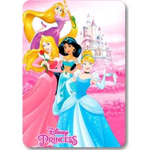 Princess Fleecedeken - Assepoester, Doornroosje, Jasmine en Rapunzel