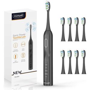 140 x 41 cm Full-Body Spiegel met Zwart Frame - Grote Wandspiegel voor Slaapkamer, Badkamer en Woonkamer