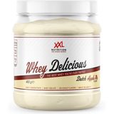 XXL Nutrition - Whey Delicious - Appeltaart - Wei Eiwitpoeder met BCAA & Glutamine, Proteïne poeder, Eiwit shake, Whey Protein - 450 gram